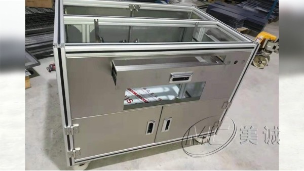 鋁型材零部件設(shè)備框架 鋁型材零部件設(shè)備框架